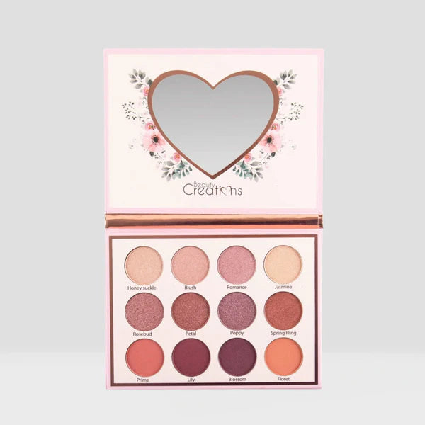 Beauty Creations: "Floral Eye Bloom" Paleta De Sombras