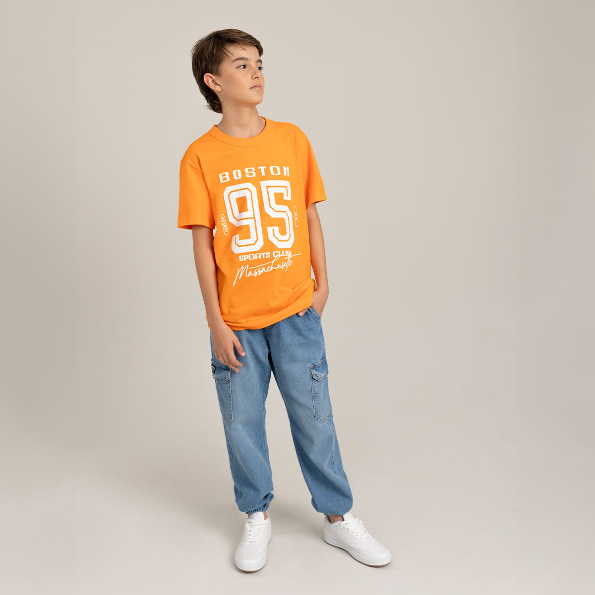 Camiseta manga corta para niño