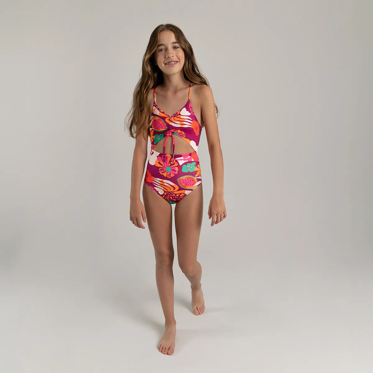 Traje de baño 1 pieza para niña