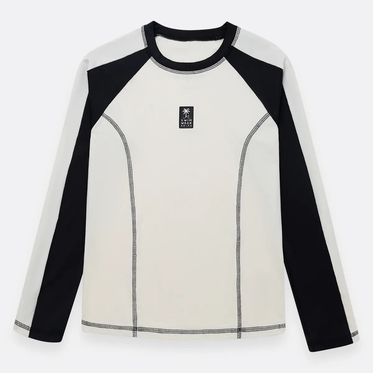 Camiseta de baño manga larga para niño