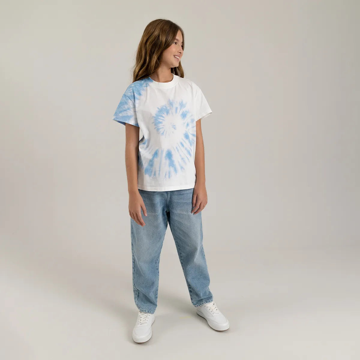 Camisa manga corta para niña
