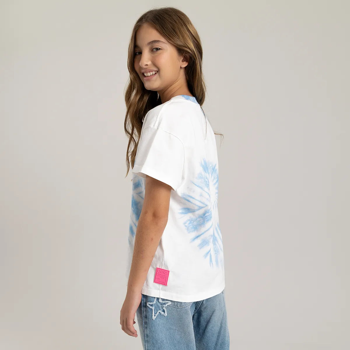 Camisa manga corta para niña