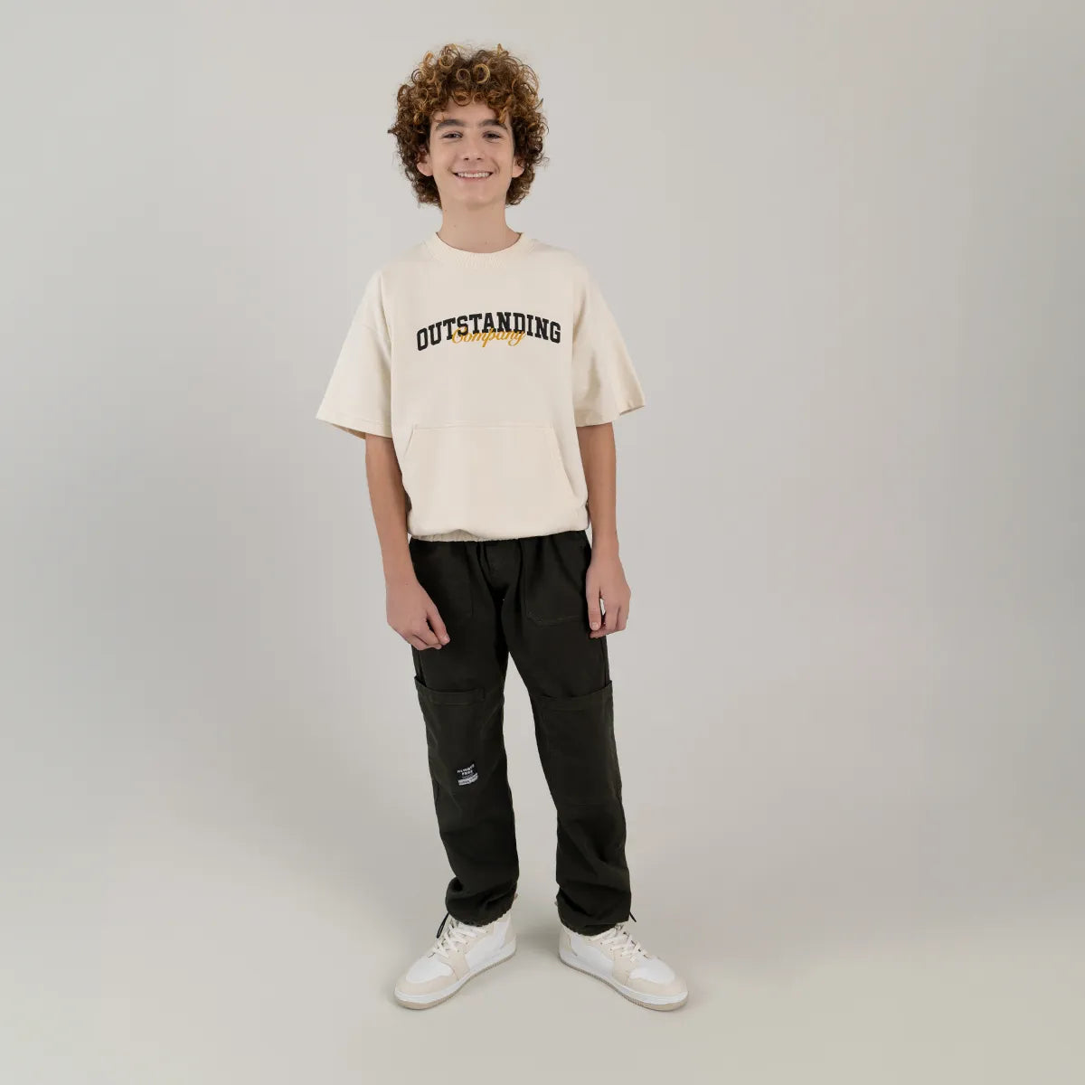 Pantalón wide leg para niño