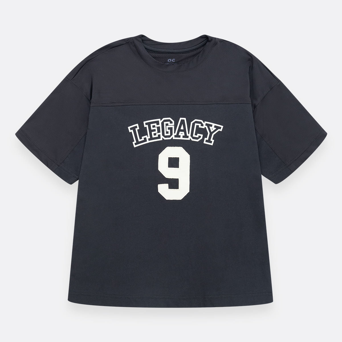 Camiseta oversize para niño manga corta