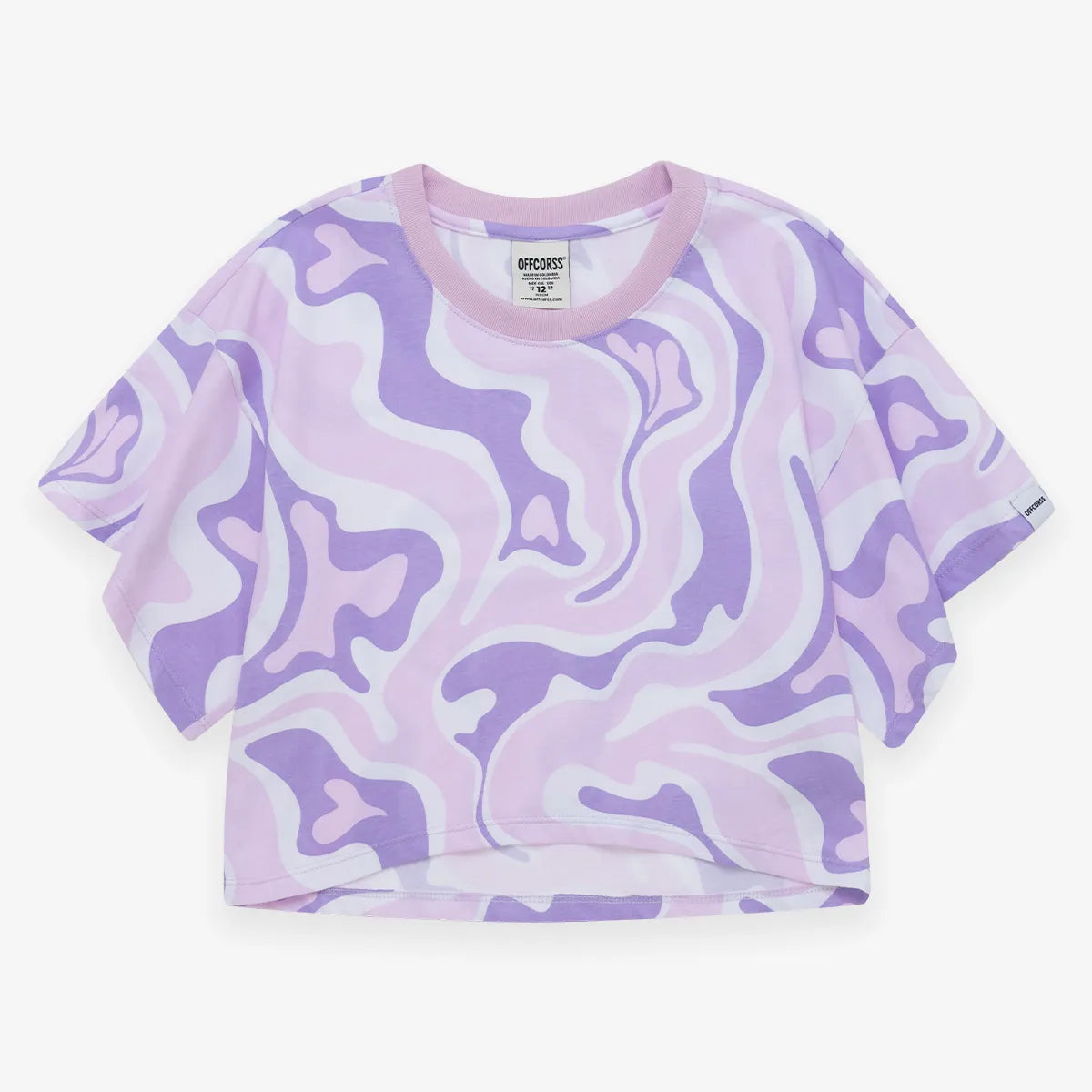 Camisa croptop para niña
