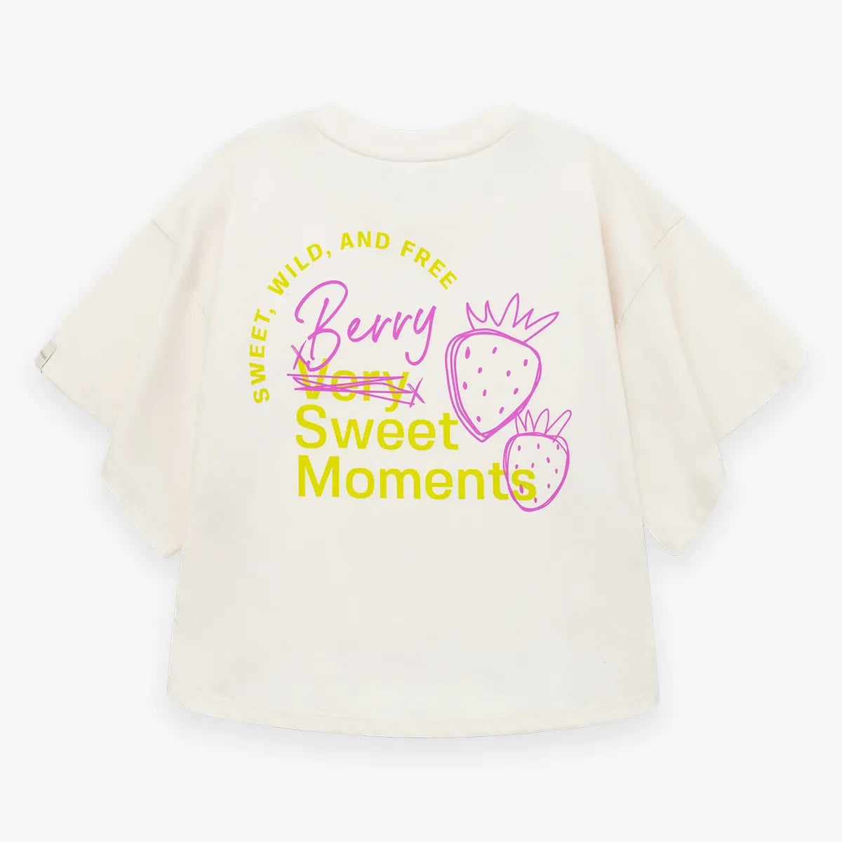 Camisa croptop para niña