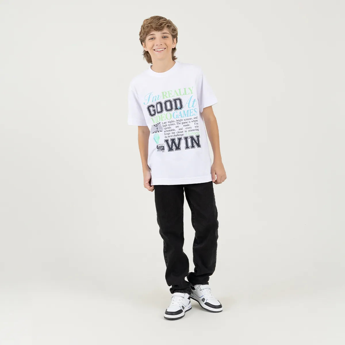 Camiseta manga corta para niño