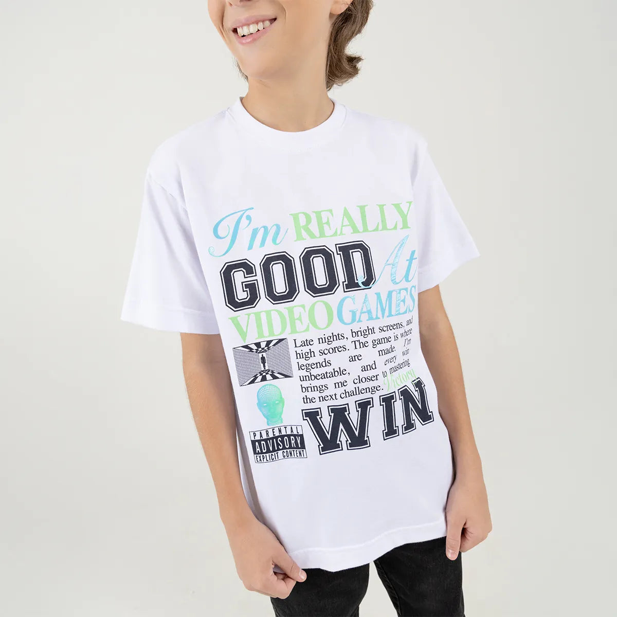 Camiseta manga corta para niño