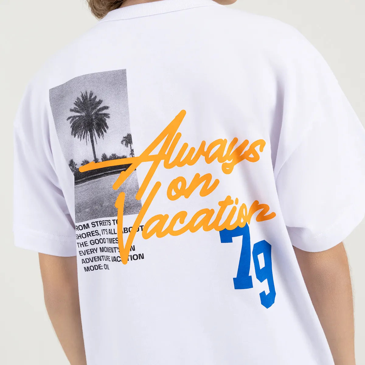 Camiseta manga corta para niño