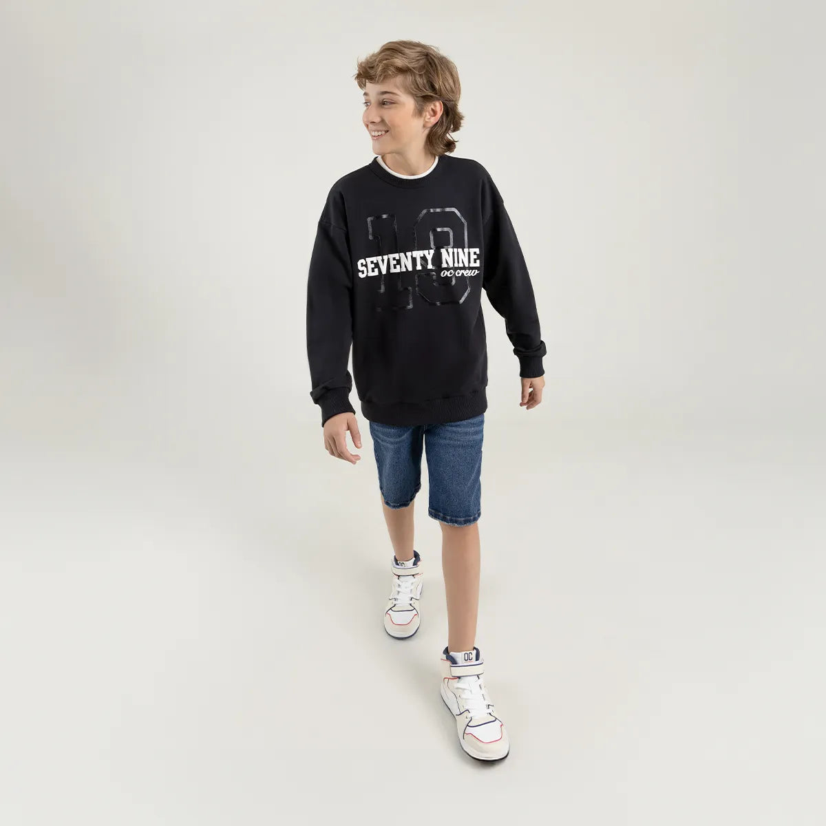 Buzo cerrado sin capucha unisex