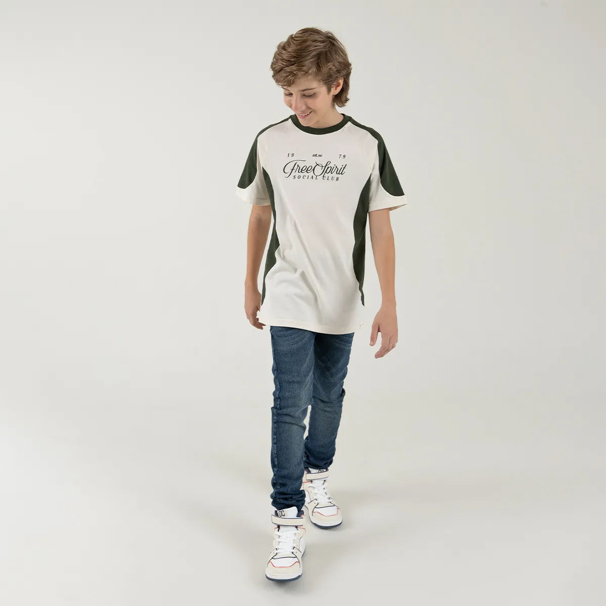 Camiseta manga corta para niño