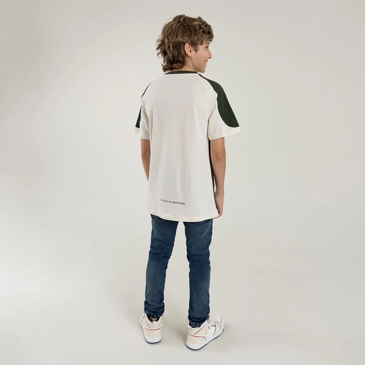 Camiseta manga corta para niño