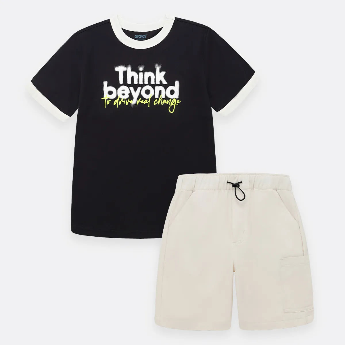 Conjunto para niño de camiseta y bermuda