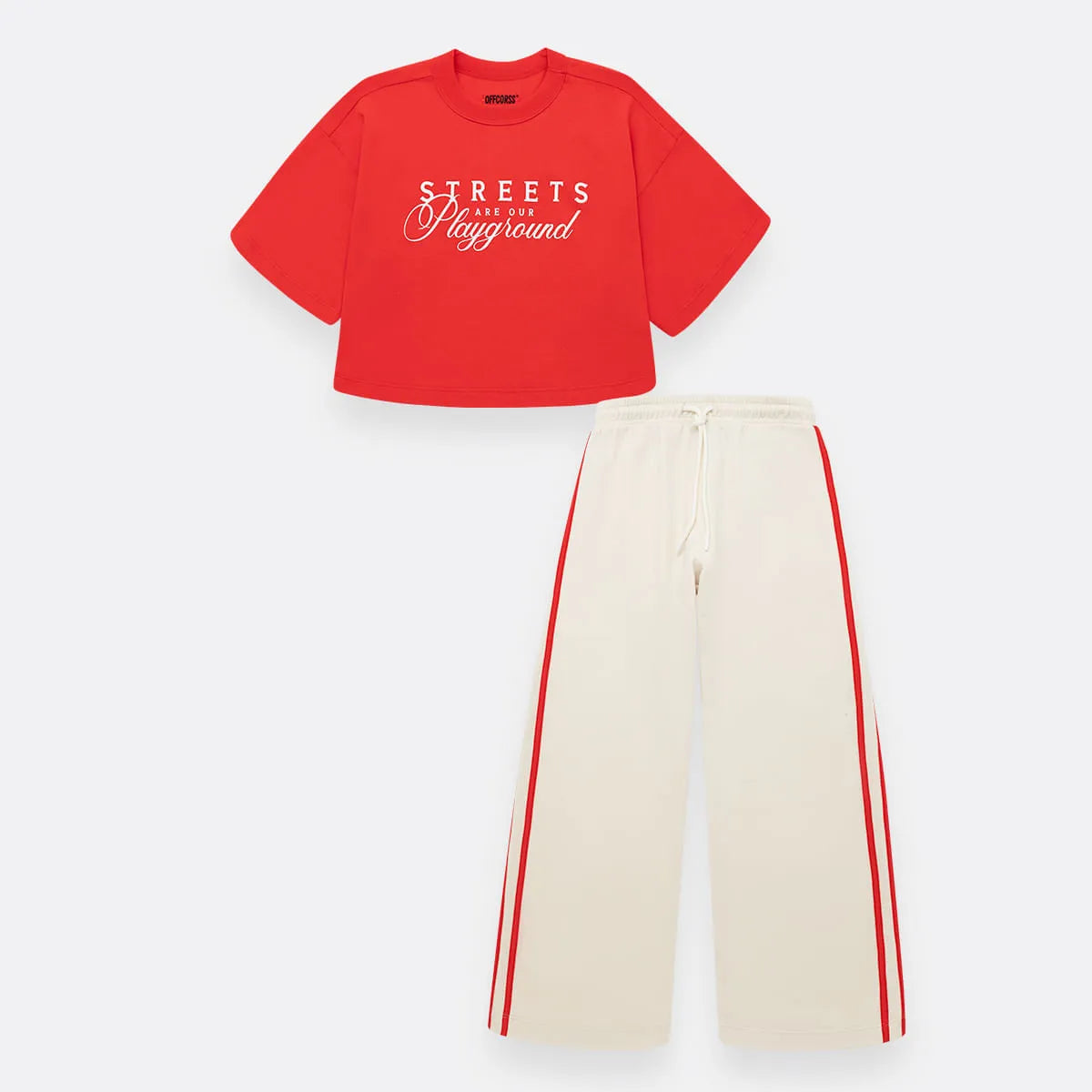 Conjunto de camisa + sudadera para niña