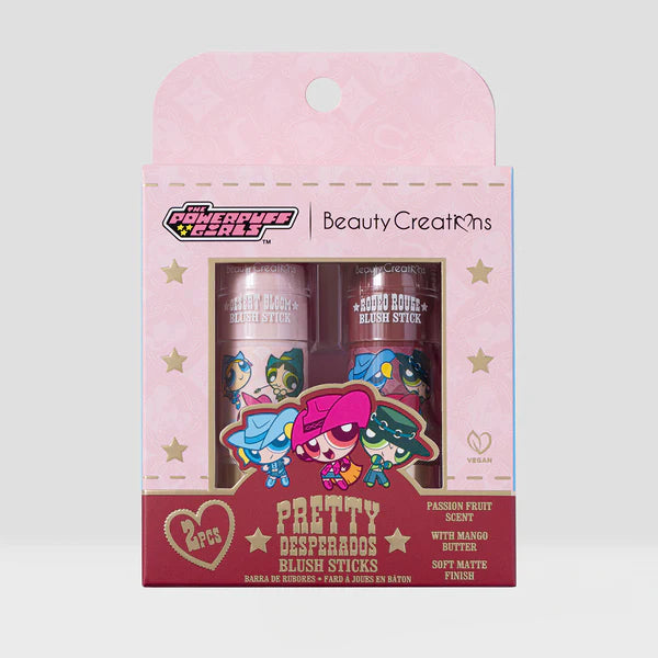 Beauty Creations X Powerpuff Girls: Rubor En Crema "Pretty Desperados"