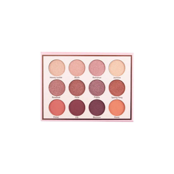 Beauty Creations: "Floral Eye Bloom" Paleta De Sombras
