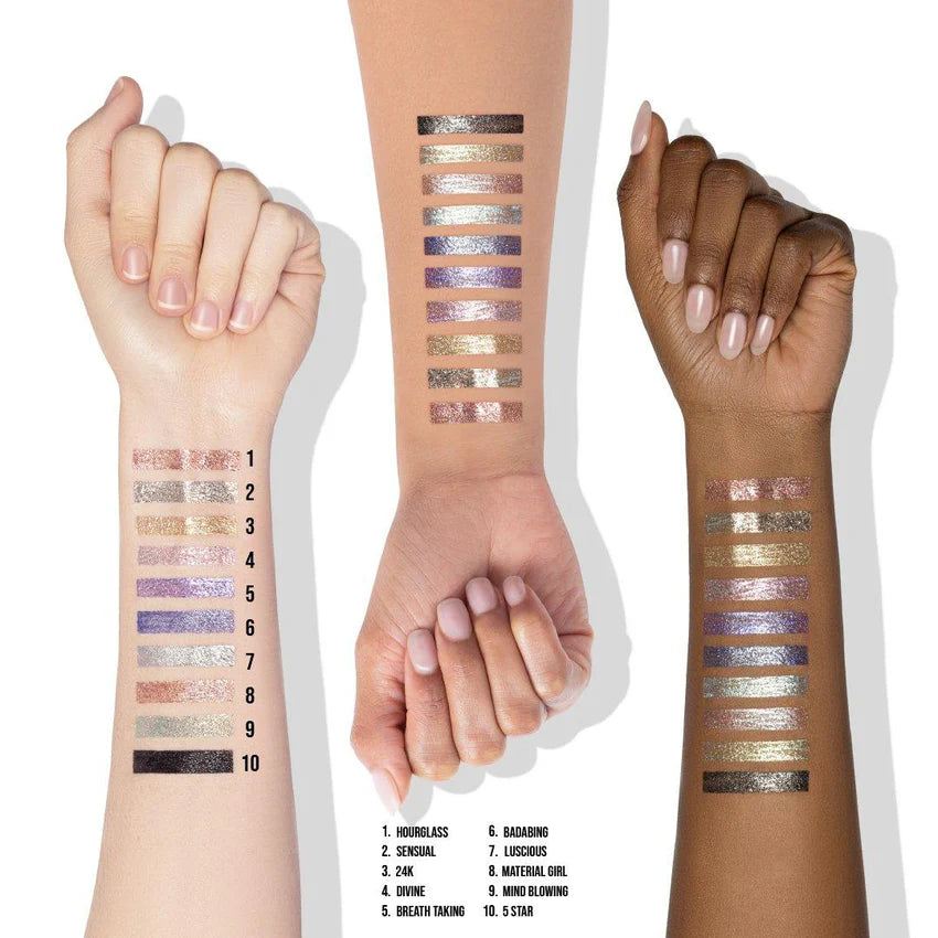 Beauty Creations: "Glitterally Perfect" Delineador Con Brillo