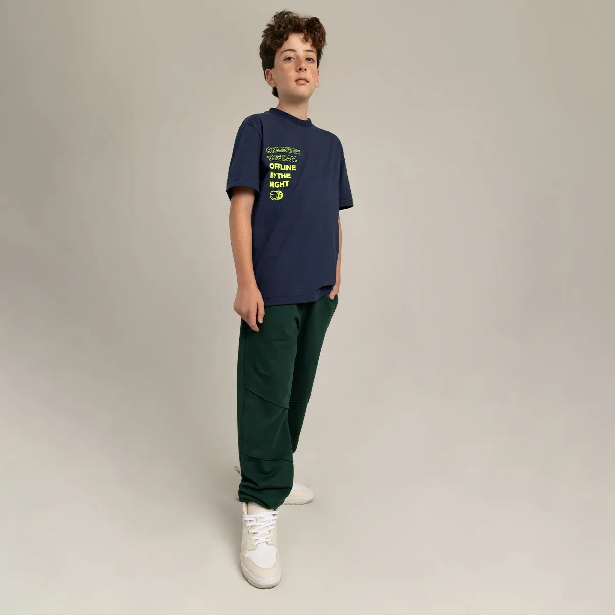 Camiseta manga corta para niño