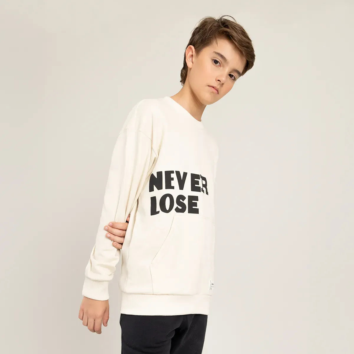 Conjunto de buzo cerrado + sudadera para niño