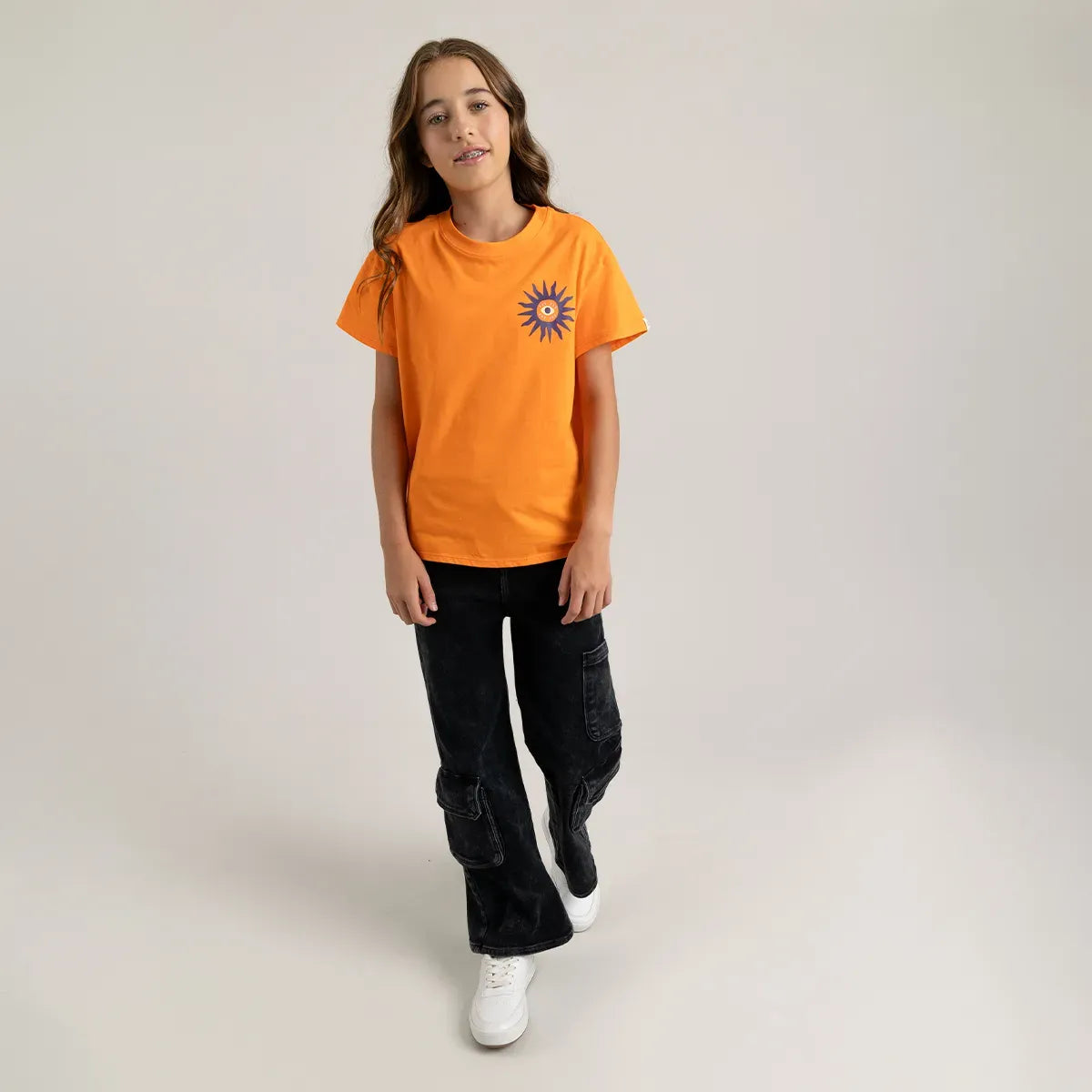 Camiseta para niña con estampado divertido