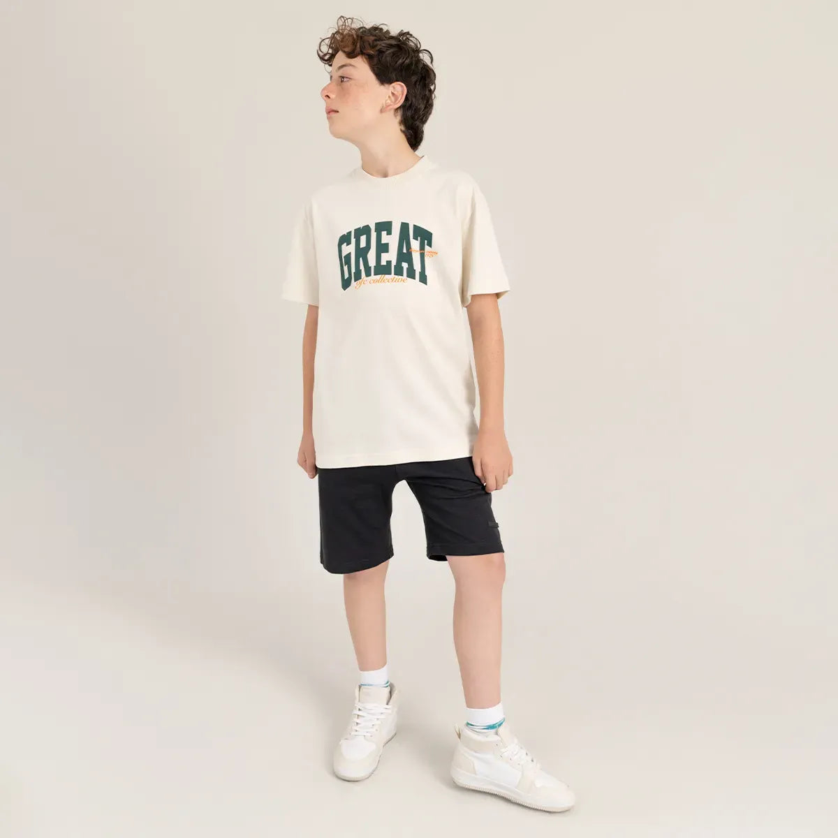 Camiseta manga corta para niño