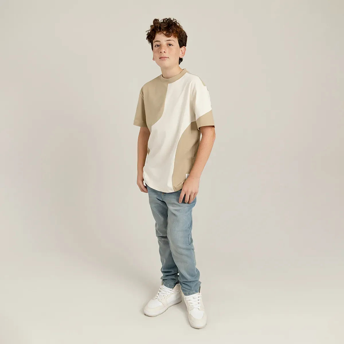 Denim silueta super slim para niño