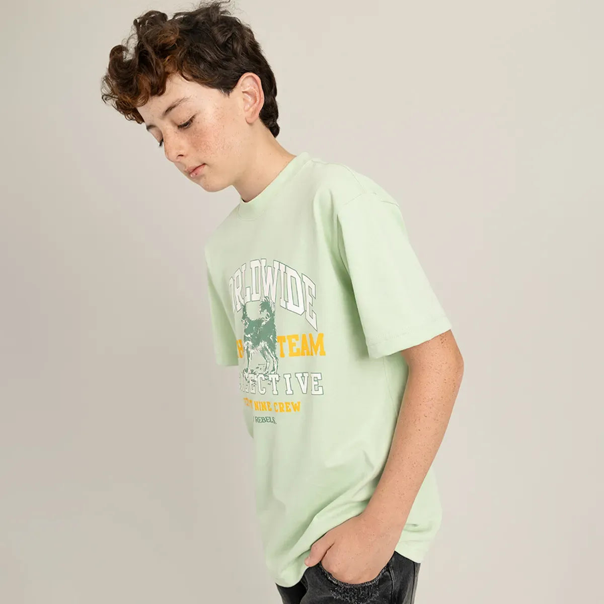 Conjunto de camiseta manga corta + bermuda para niño