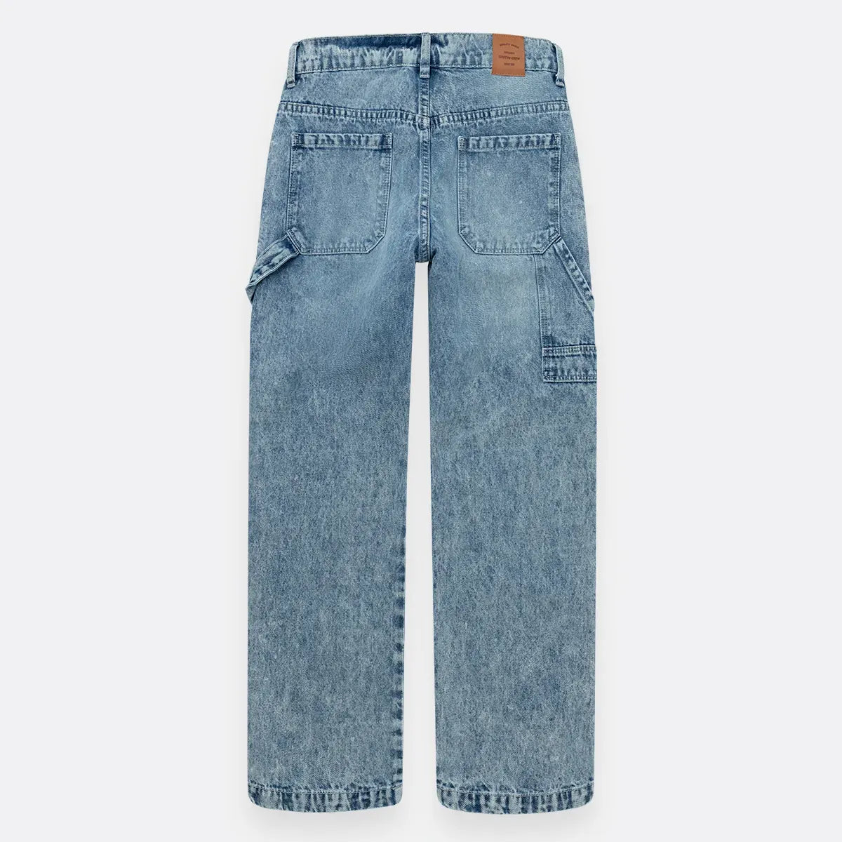Denim silueta recto para niña