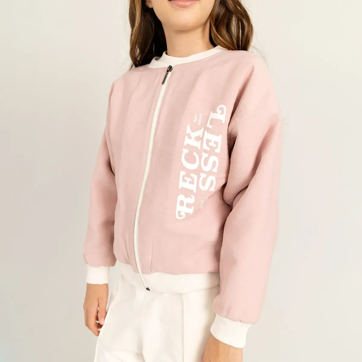 Chaqueta tipo bomber para niña