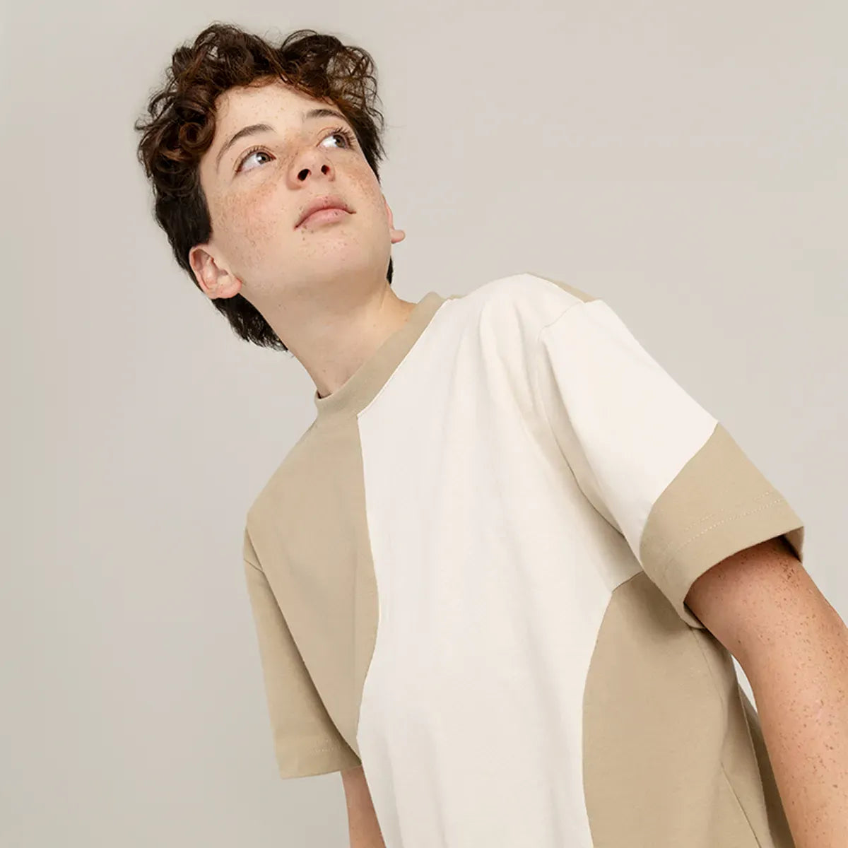 Camiseta oversize para niño