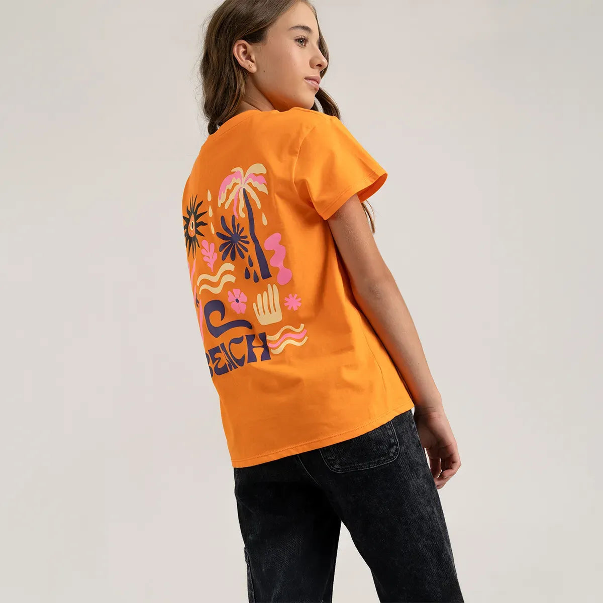 Camiseta para niña con estampado divertido