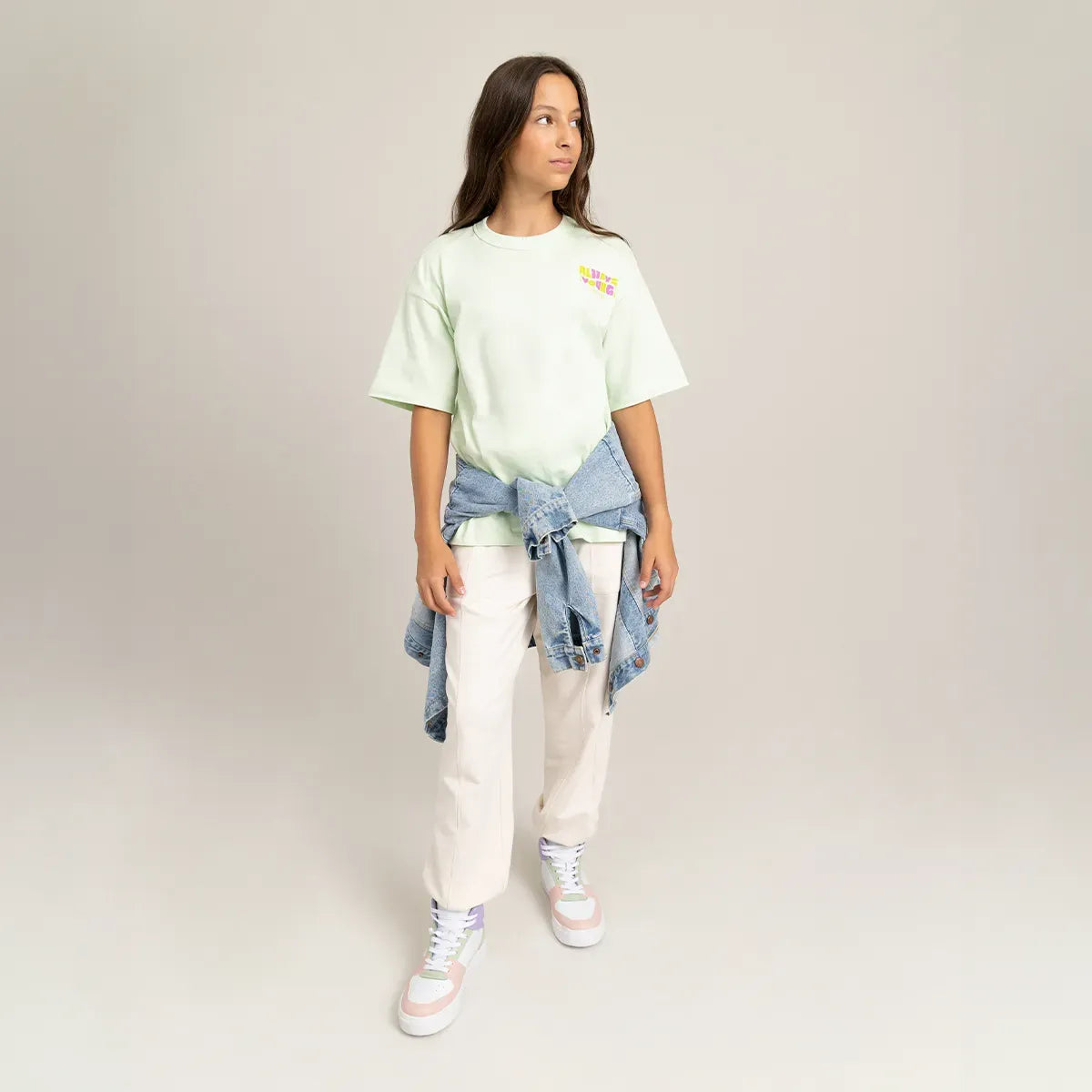 Camiseta manga corta para niña