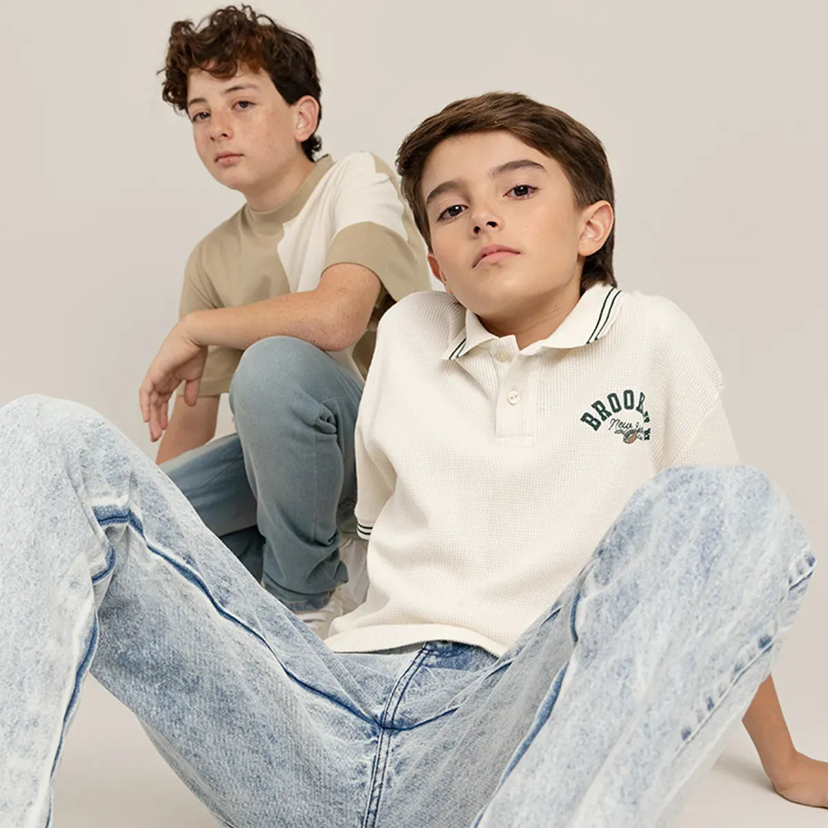 Camiseta oversize para niño
