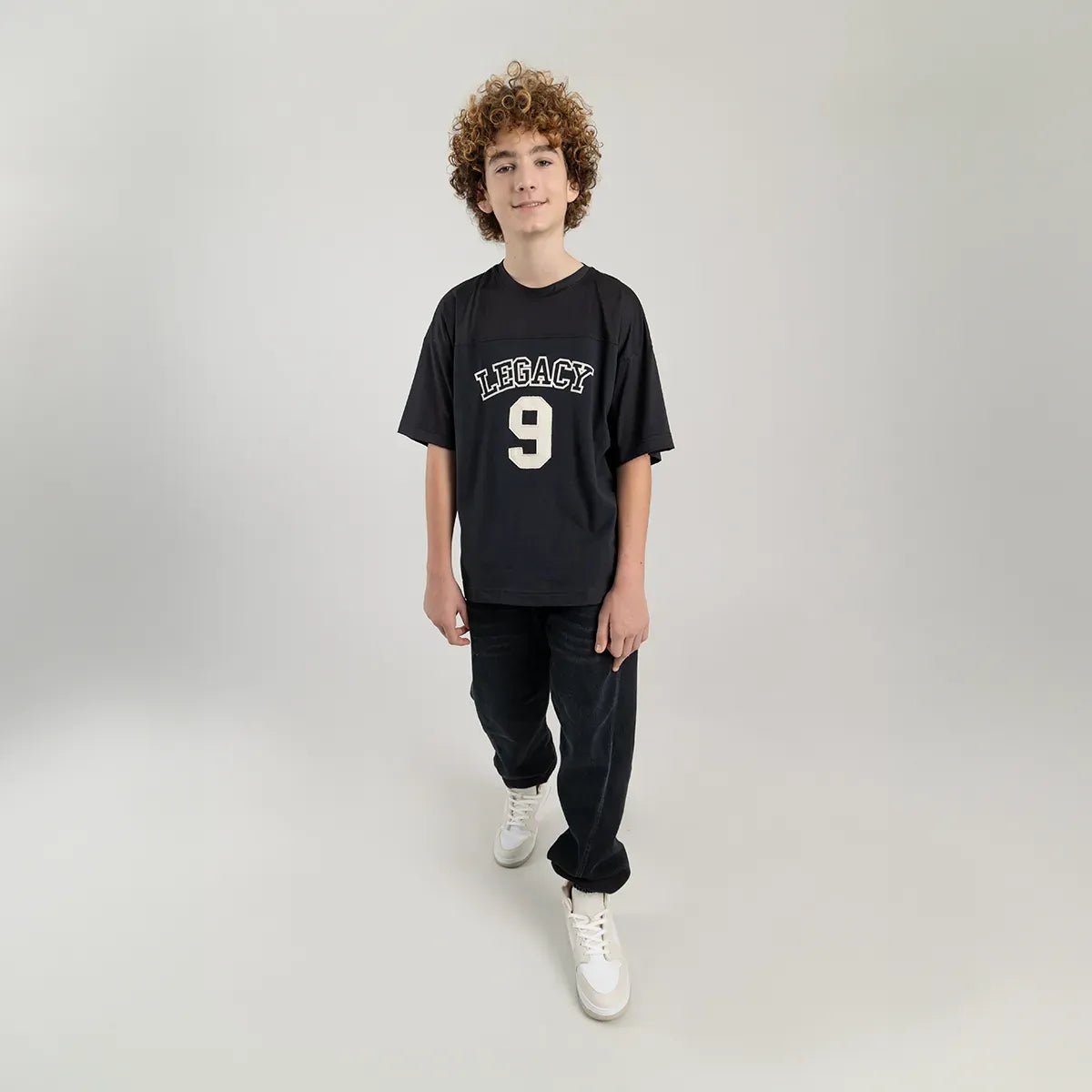 Jean wide leg para niño