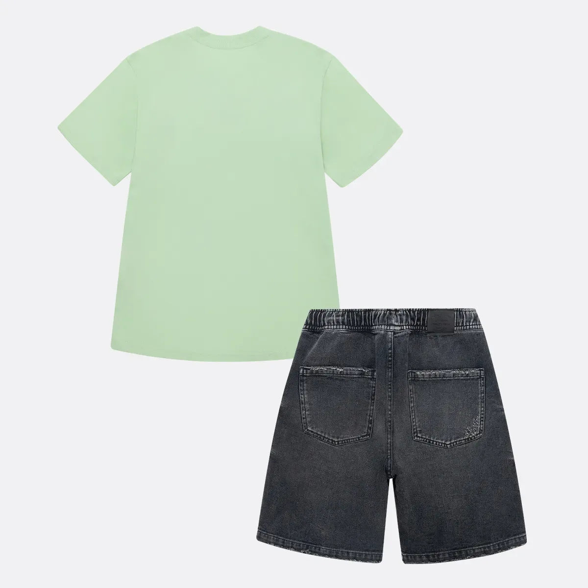 Conjunto de camiseta manga corta + bermuda para niño