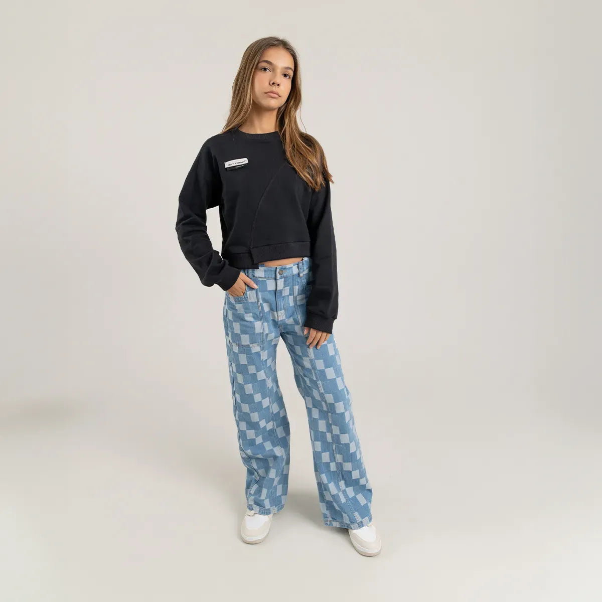 Buzo oversize para niña