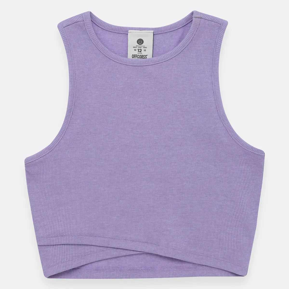 Camisa silueta crop para niña
