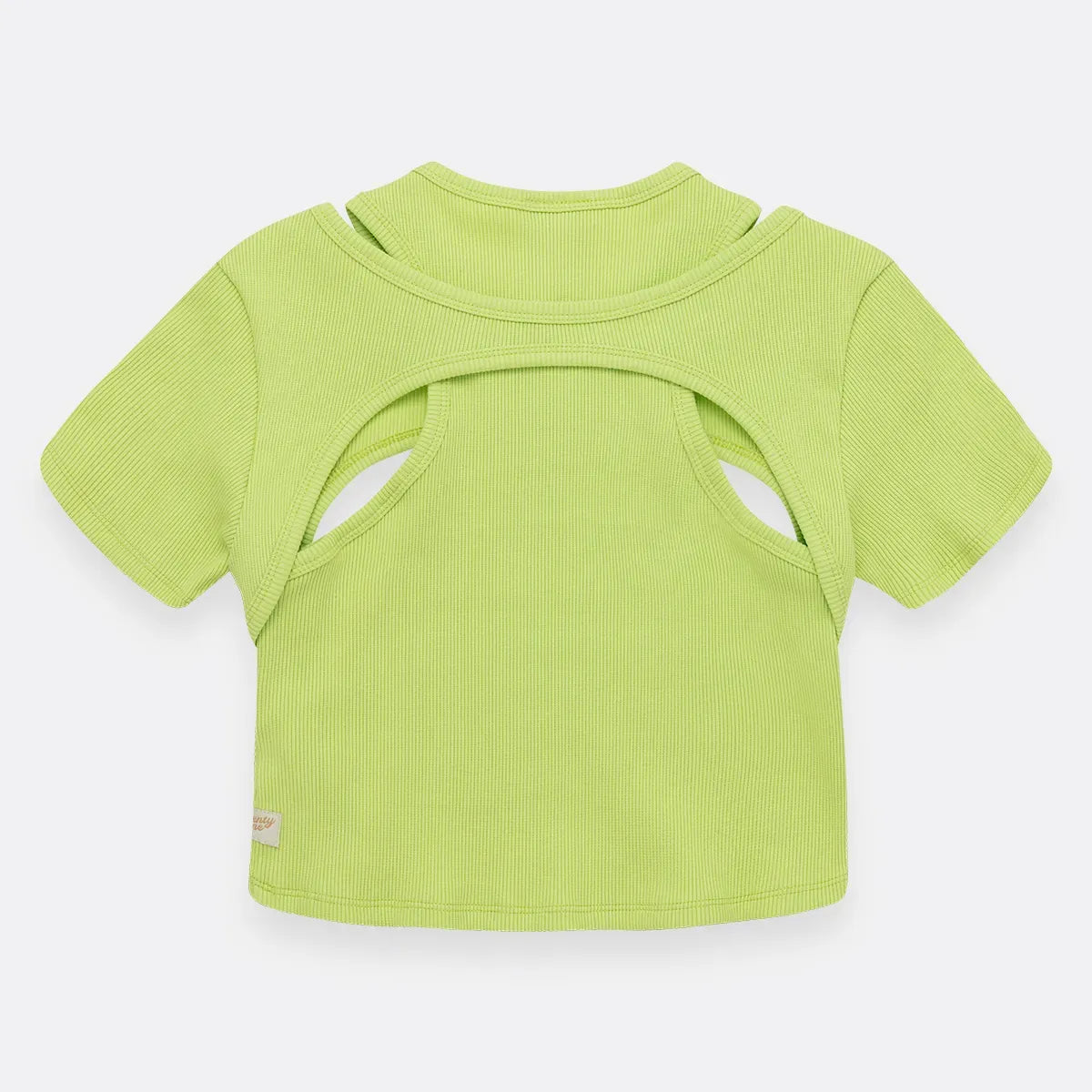 Camisa croptop para niña