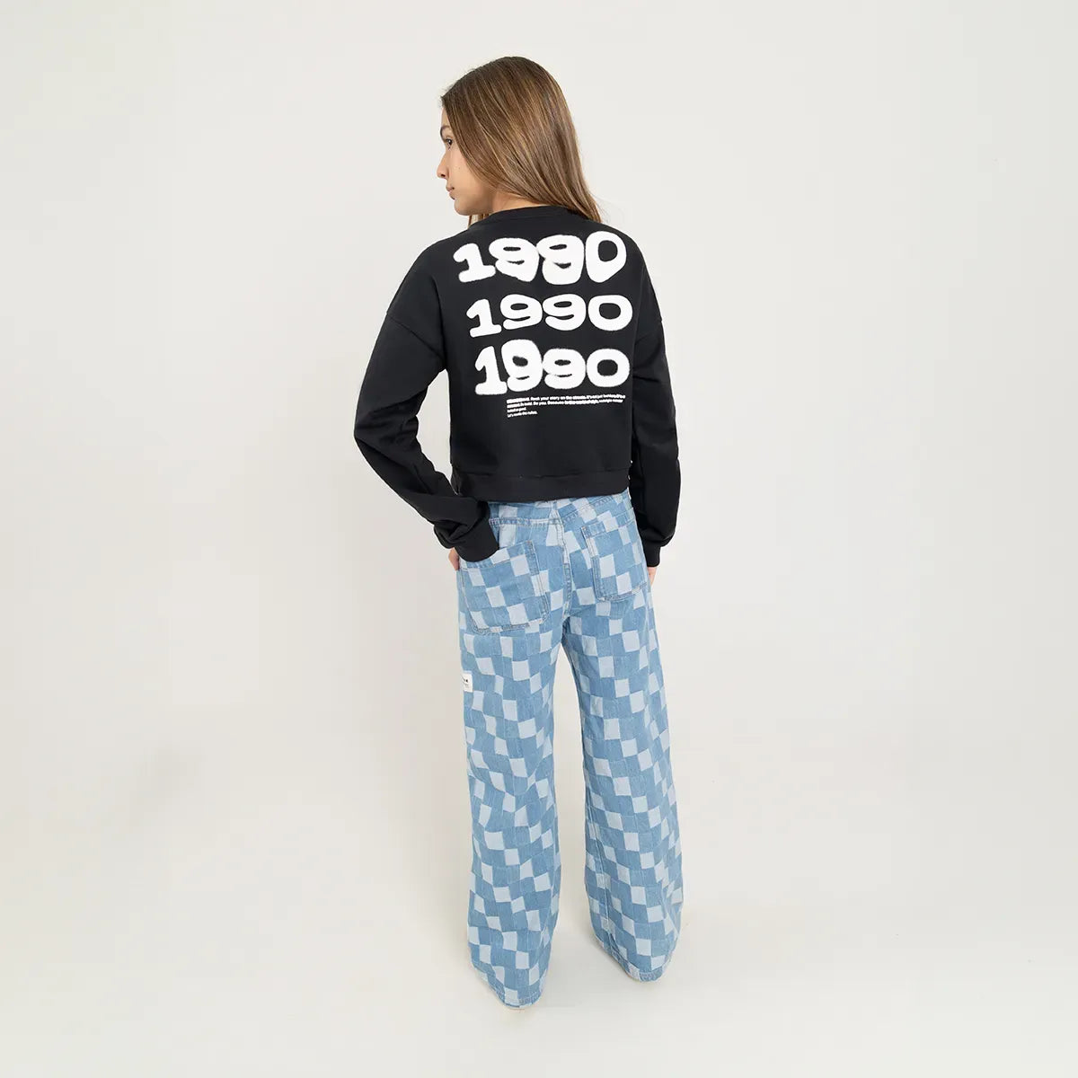 Buzo oversize para niña