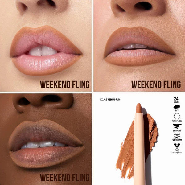 Beauty Creations: "NUDE X" Delineadores Labiales