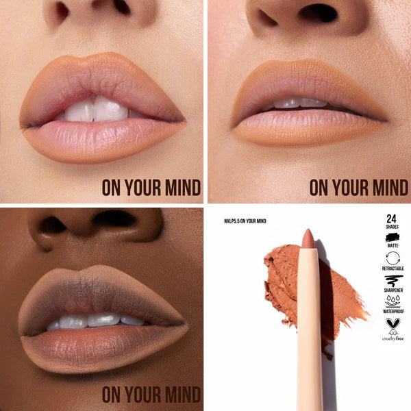 Beauty Creations: "NUDE X" Delineadores Labiales