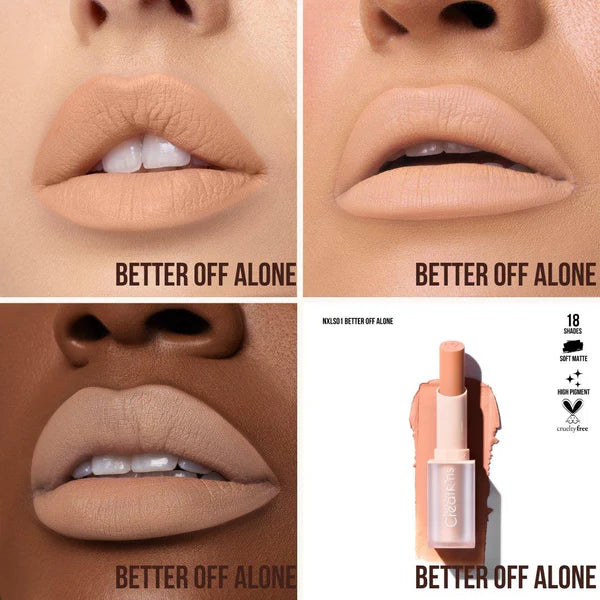 Beauty Creations: "NUDE X" Labiales Mate