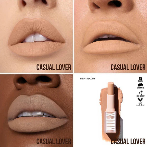 Beauty Creations: "NUDE X" Labiales Mate