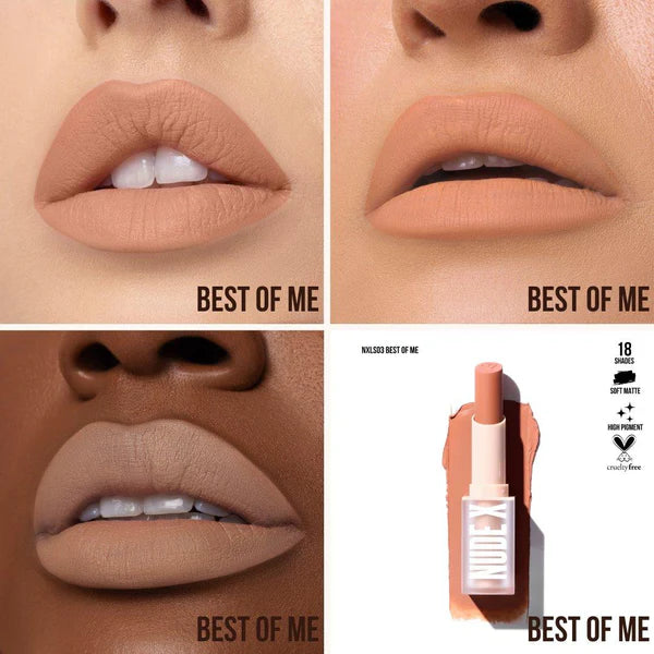 Beauty Creations: "NUDE X" Labiales Mate