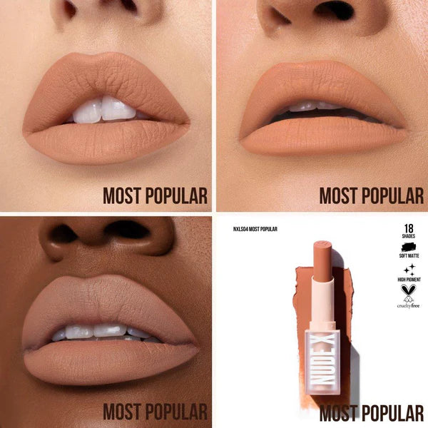 Beauty Creations: "NUDE X" Labiales Mate