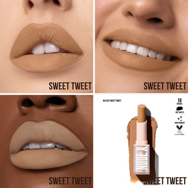 Beauty Creations: "NUDE X" Labiales Mate