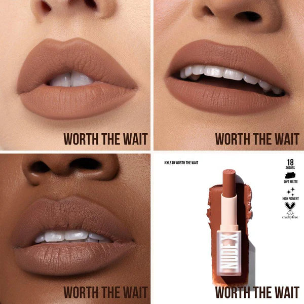 Beauty Creations: "NUDE X" Labiales Mate