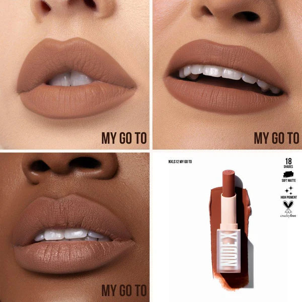Beauty Creations: "NUDE X" Labiales Mate