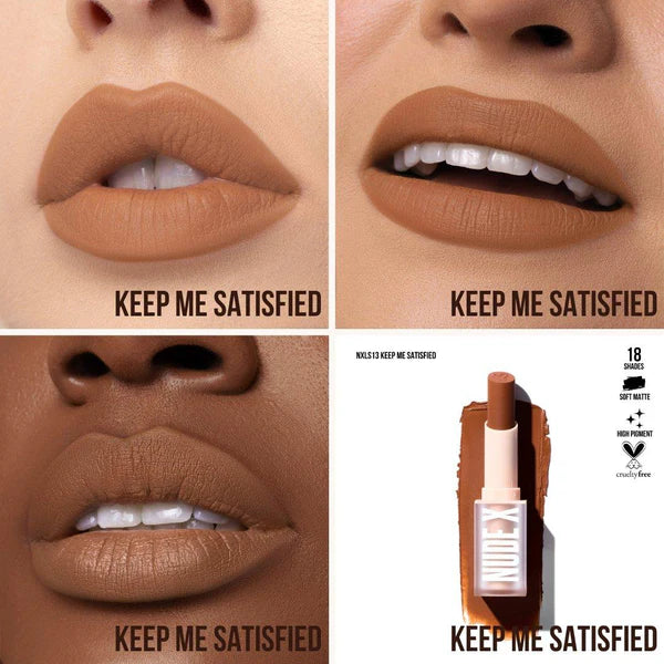 Beauty Creations: "NUDE X" Labiales Mate