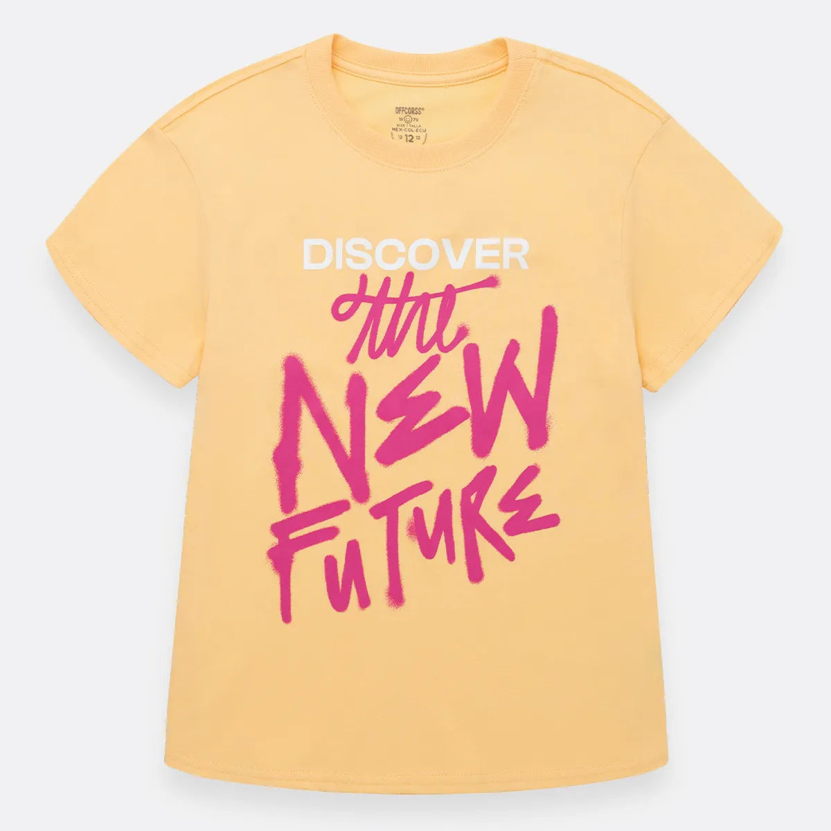Camisa Manga Corta para Niña Anaranjada | Ropa para Jóvenes en Puerto Rico | TeensPR